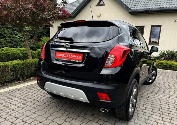 Opel Mokka cena 48800 przebieg: 94000, rok produkcji 2014 z Bisztynek małe 631